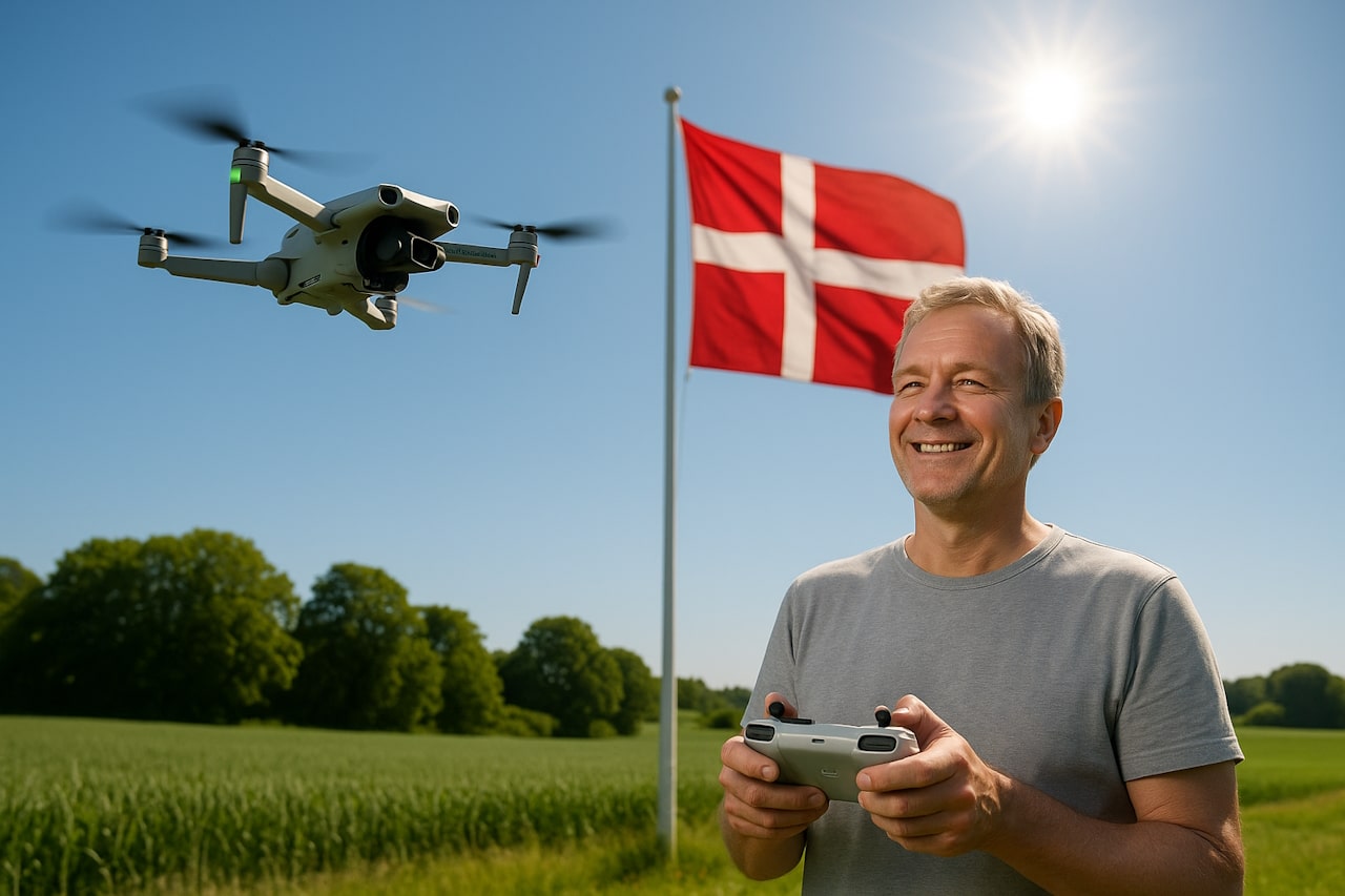 Mini drone med kamera